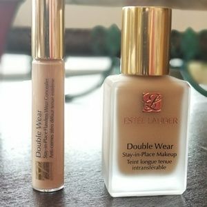 Estee Lauder Double Wear foundation and concealer